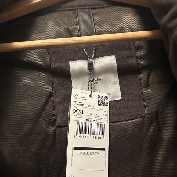 Mango Man Trucker Jacket Sz XL - Picture 2 of 3